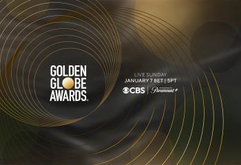 ملصق ترويجي لحفل الفائزين بجوائز غولدن غلوب 2024