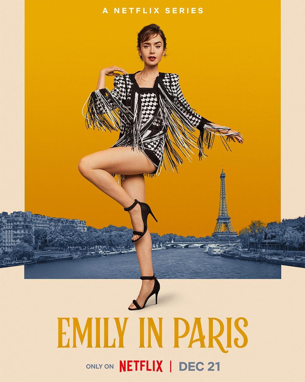 مسلسل - إميلي في باريس - الملصق الرسمي لشخصية إميلي كوبر