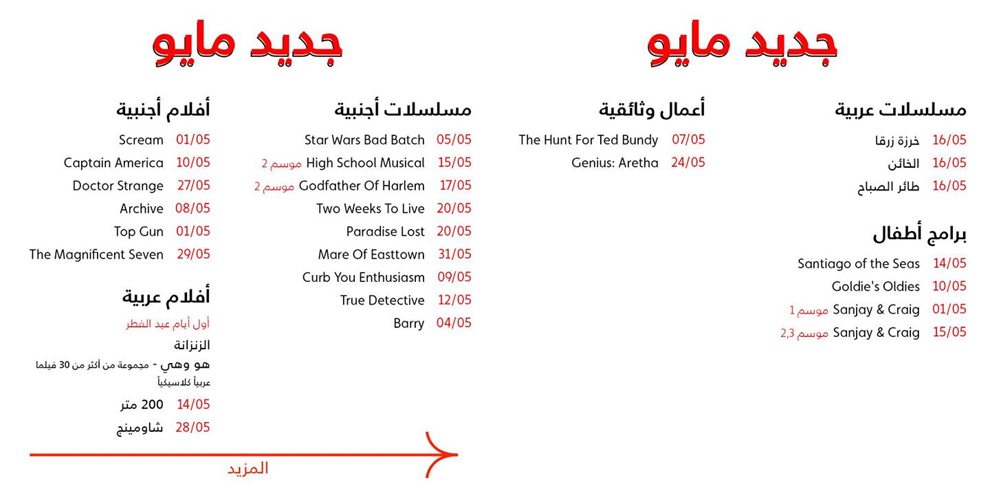 أو إس إن - جديد مايو 2021